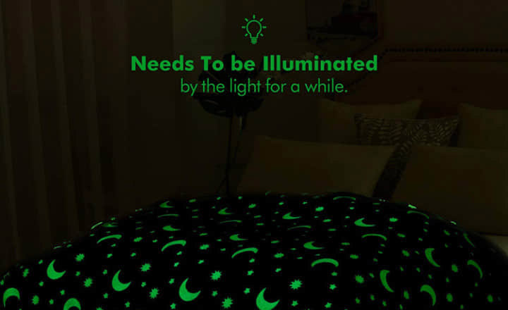 Cobertor que brilha no escuro: Ilumine as suas noites com a Cozy Innovation 2