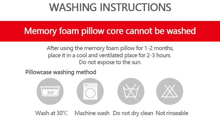 Memory Foam Pillow How To Wash Memory Foam Pillow How To Wash 2