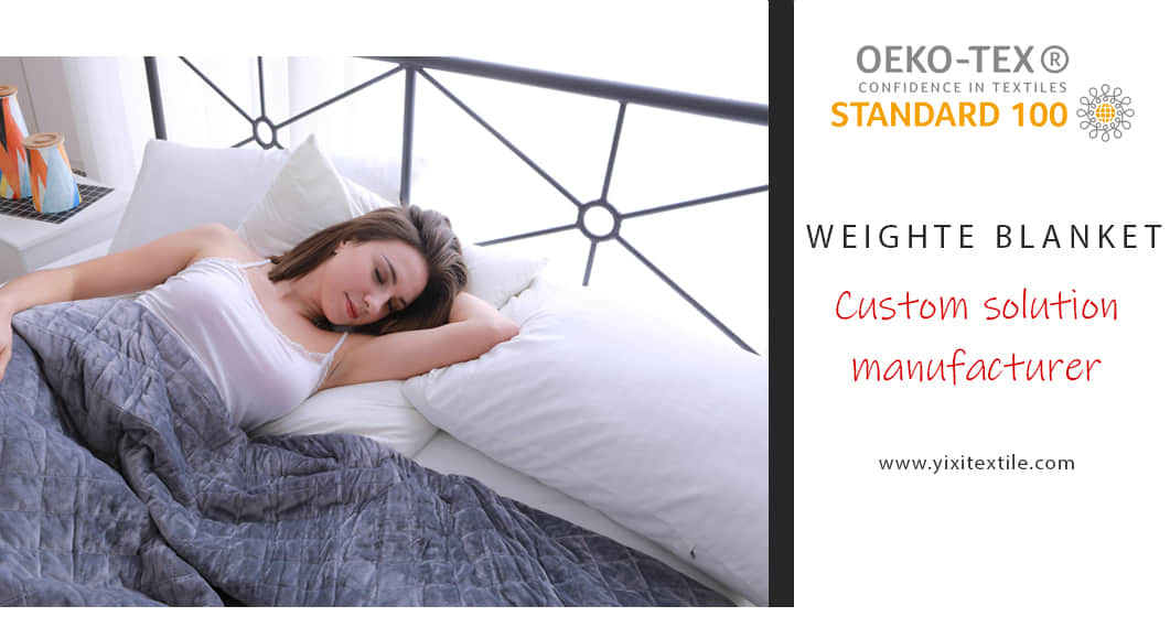 Weighted Blanket With Minky Cover Weighted Blanket With Minky Cover 1